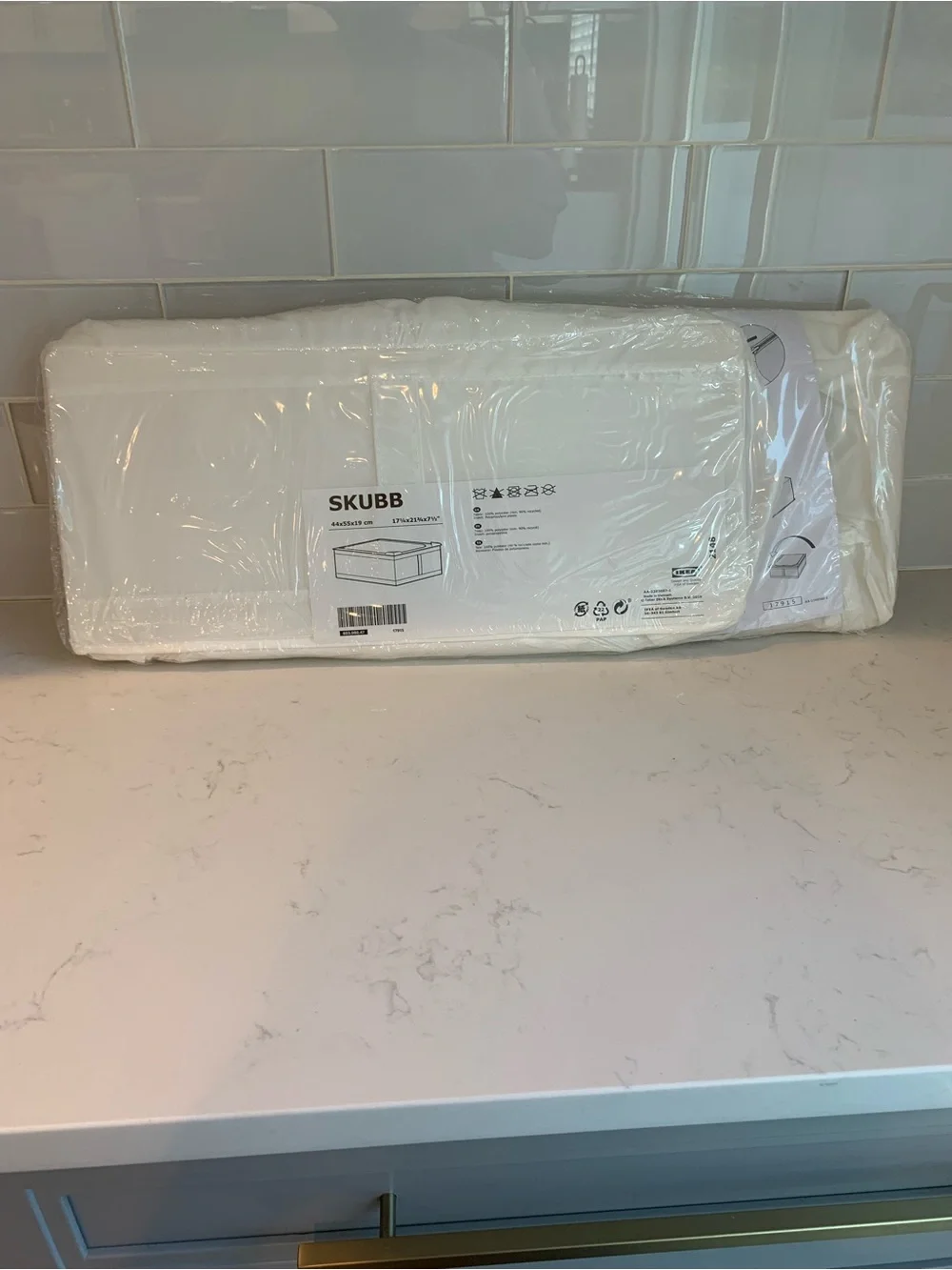 IKEA SKUBB Storage Box – White – Brand New in Original Packaging